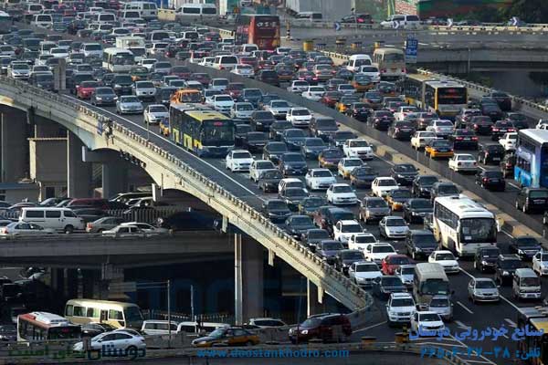 اوج ترافیک تهران چه ساعتی است؟