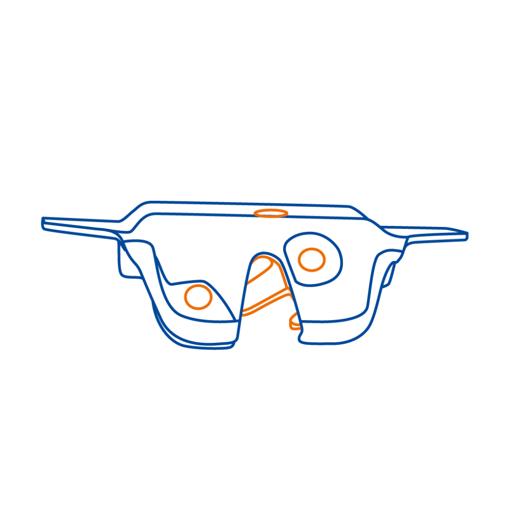 قفل ، زبانه ، ترمز درب