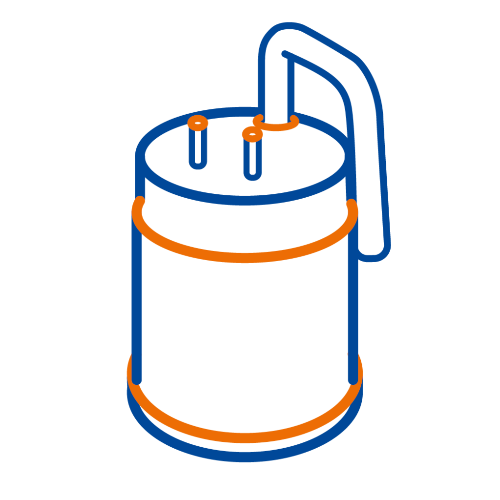کنیستر بنزین – حبابگیر و منبع انبساط