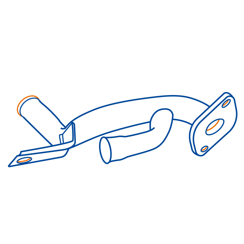 لوله های آب پراید و تیبا