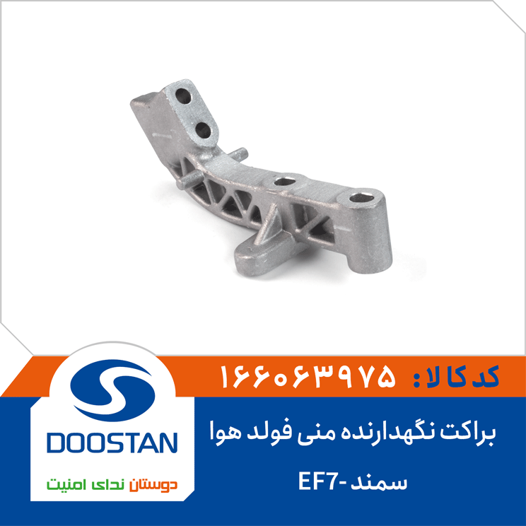 براکت نگهدارنده منی فولد هوای سمند -EF7