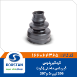 گردگیر پلوس داخلی پژو 206 تیپ 5 و پژو 207 گرد