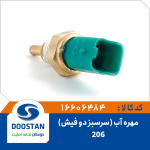 مهره آب پژو 206 سرسبز دوفیش تیپ 2