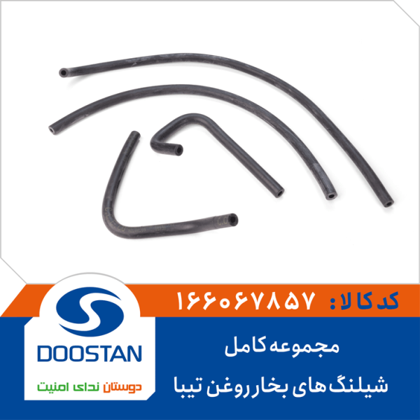مجموعه کامل شیلنگ های بخار روغن تیبا