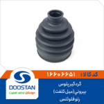 گردگیر پلوس بیرونی رنو فلوئنس (میل کلفت) DOOSTAN